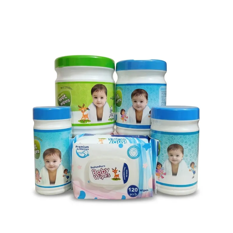 Bashundhara Wet Wipes For Baby Cleaning