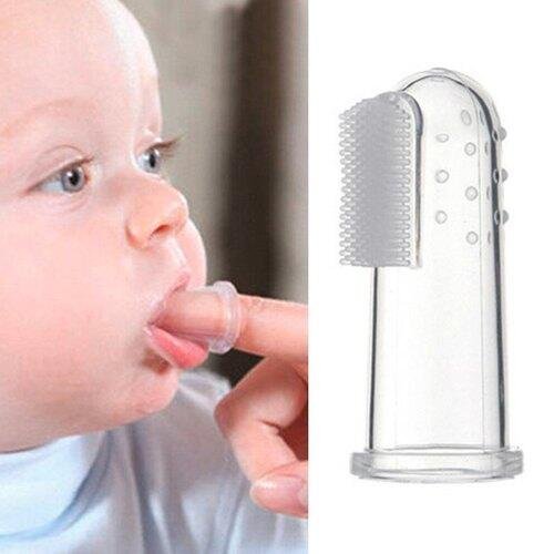 Silicon Baby Finger Tooth Brush for oral Sensory Relief
