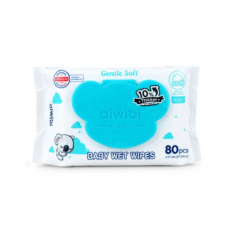 Aiwibi Australian Gentle Soft Baby Wet Wipes 80pcs