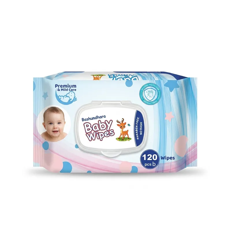 Bashundhara Wet Wipes For Baby Cleaning