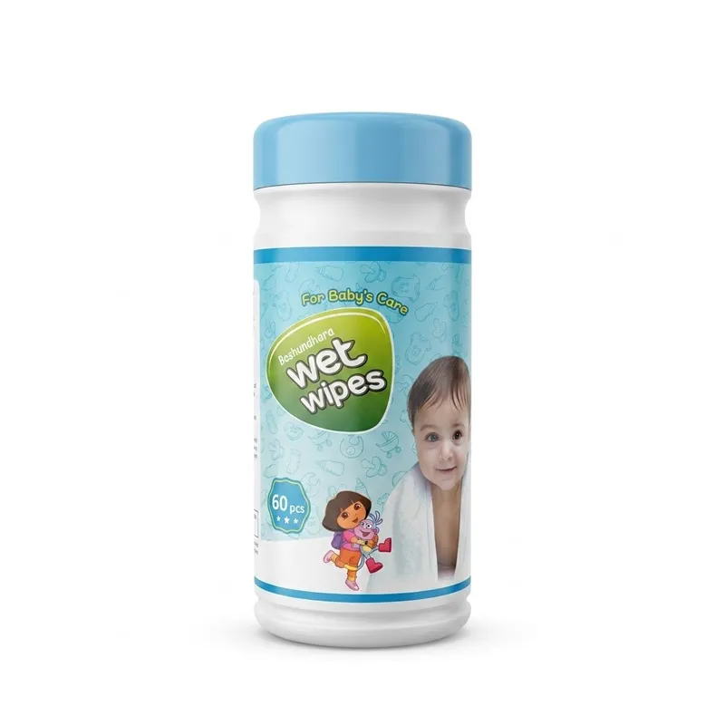 Bashundhara Wet Wipes For Baby Cleaning
