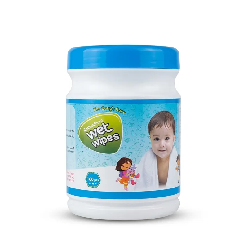 Bashundhara Wet Wipes For Baby Cleaning