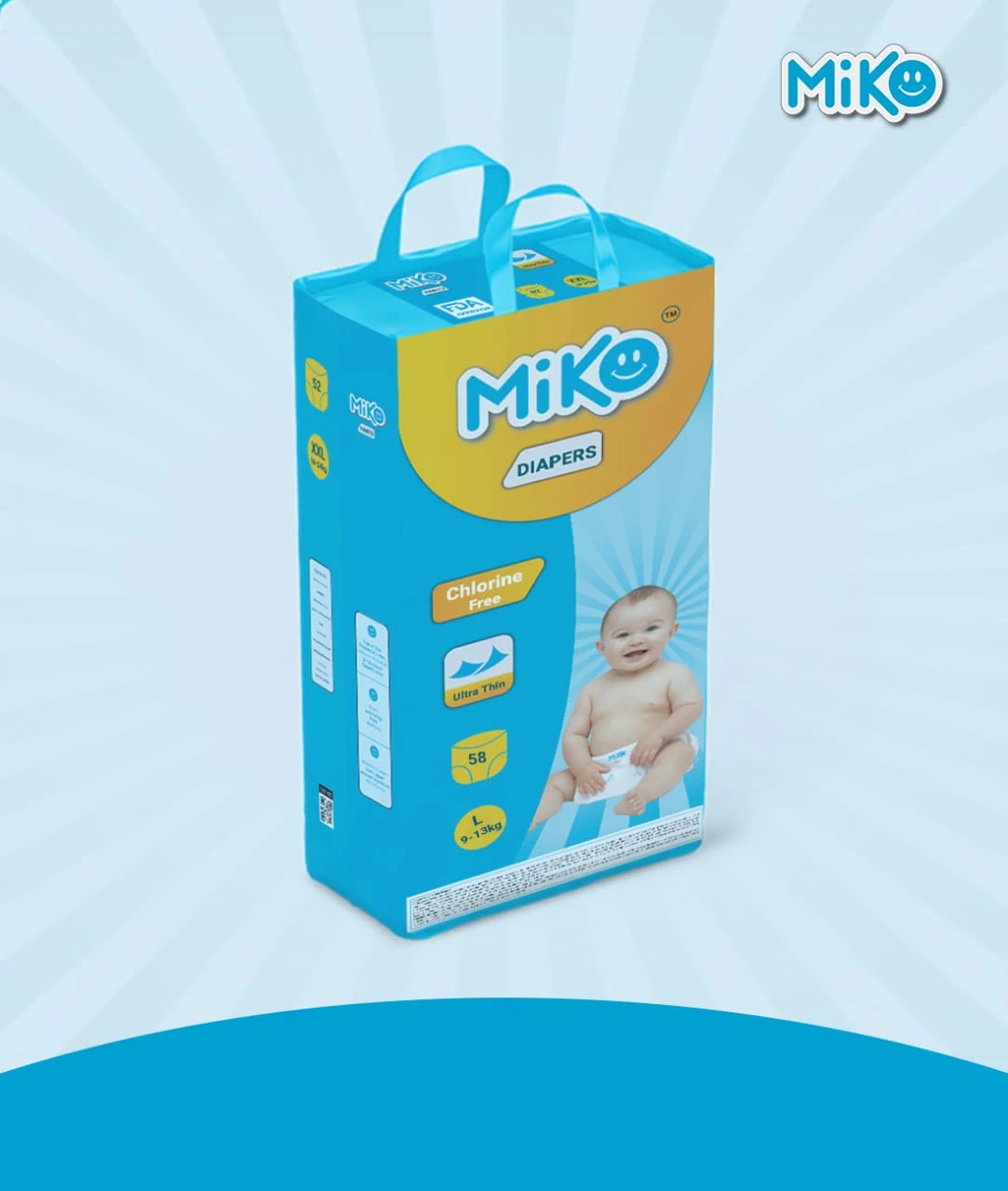 Miko Belt System Baby Diaper - China