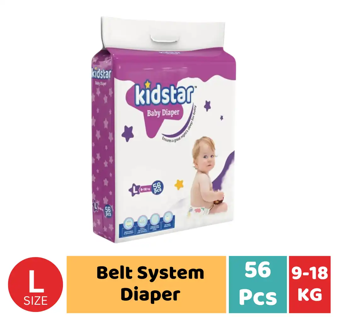 Kidstar Belt System Baby Diaper - (PRAN RFL)