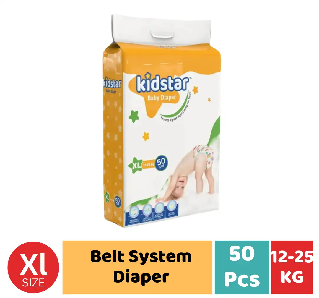 Kidstar Belt System Baby Diaper - (PRAN RFL)