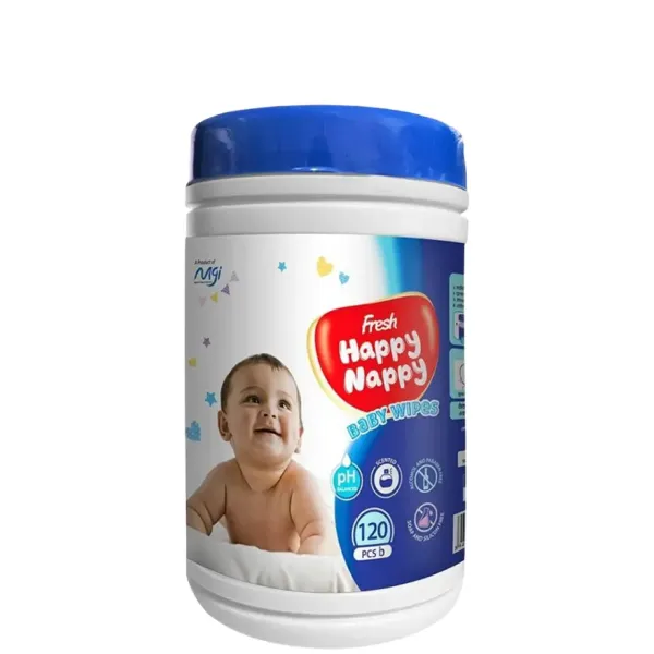 Fresh Happy Nappy Baby Wipes ( Pouch And Jar )