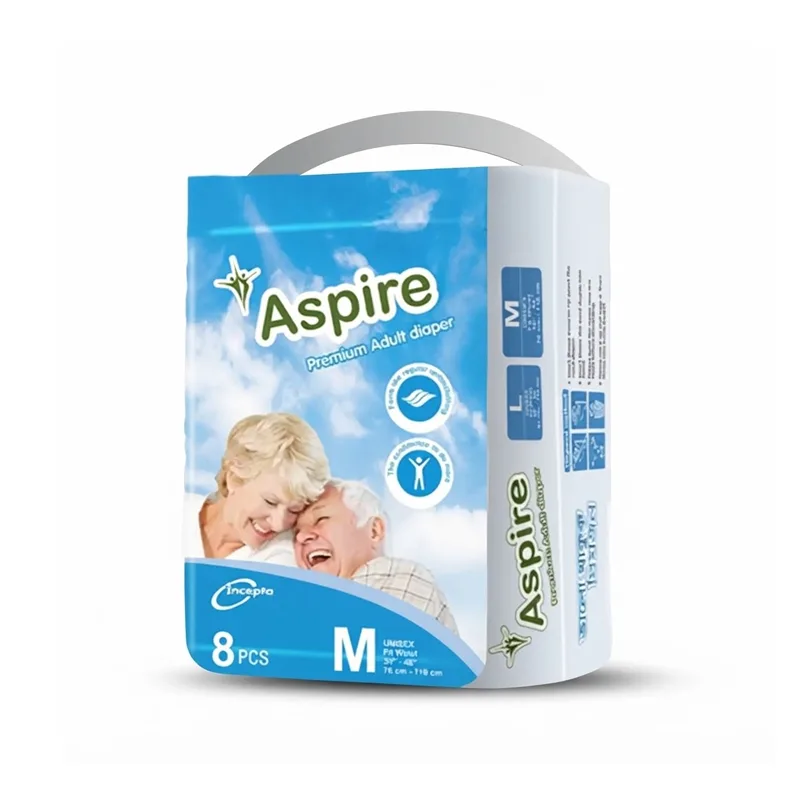 Aspire Belt System Adult Premium Diaper 8pcs