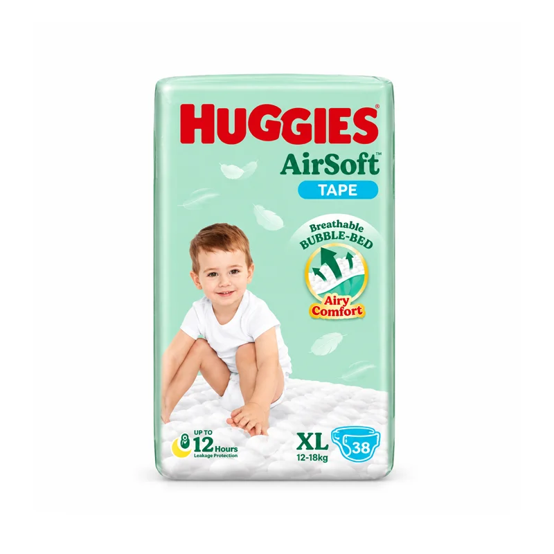 Huggies Air Soft Belt Diaper Malaysia